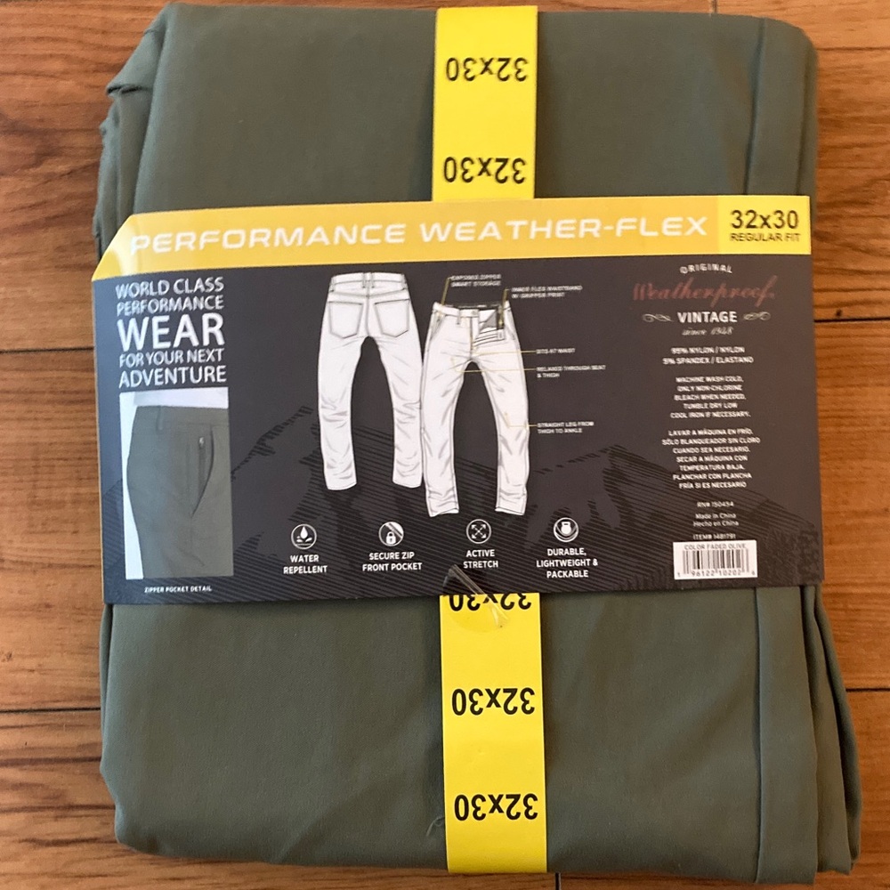 Weatherproof Men's Cargo Pants - Green